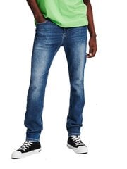 Мужские джинсы Lagerfeld Jeans Tapered Denim Visual Dark Blue 240D1114 563760153, синий цена и информация | Мужские джинсы | kaup24.ee