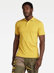 Рубашка поло G-STAR Dunda Slim Yellow D11595 5864 348 560023216 цена и информация | Мужские футболки | kaup24.ee