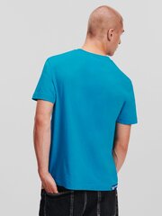 Мужская футболка Karl Lagerfeld Jeans Skate Carribean Sea 240D1701 563760182, синий цена и информация | Мужские футболки | kaup24.ee