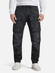 Джинсы G-STAR 3D Straight Tapered Denim Cargo 30' Black D23972 B479 G108 30' 560022147 цена и информация | Мужские джинсы | kaup24.ee