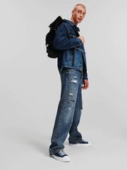 Джинсовая куртка KARL LAGERFELD JEANS Patchwork Denim Marble Mid Blue 240D1402 563760243 цена и информация | Мужские куртки | kaup24.ee