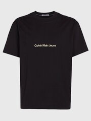 Топ CALVIN KLEIN JEANS Monologo Sleeveless Black J30J325211BEH 560077936 цена и информация | Мужские футболки | kaup24.ee