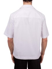 Рубашка CALVIN KLEIN JEANS Seersucker Bright White J30J325175YAF 560077854 цена и информация | Мужские рубашки | kaup24.ee