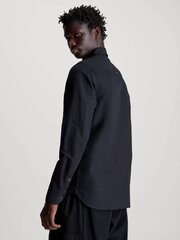 Särk meestele Calvin Klein Jeans, must цена и информация | Мужские рубашки | kaup24.ee