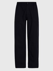 Брюки CALVIN KLEIN JEANS Linen Black J30J325126BEH 560077868 цена и информация | Мужские брюки | kaup24.ee