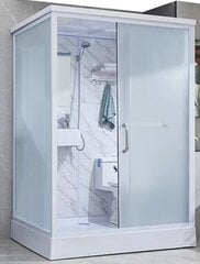 Eraldiseisev dušikabiin koos WC-ga цена и информация | Душевые кабины | kaup24.ee