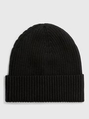 Шапка CALVIN KLEIN Classic Cotton Rib Beanie K50K510982BAX 545010564 цена и информация | Мужские шарфы, шапки, перчатки | kaup24.ee