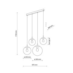 TK Lighting подвесной светильник Esme 4790 цена и информация | Люстры | kaup24.ee