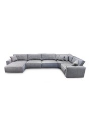 Sohva Bellus Levi Arm.l+Div-1-1+Corn+1With Back+Arm.r Grey 356380/001/02/03/04/05 цена и информация | Угловые диваны | kaup24.ee