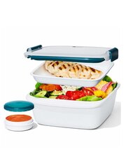 Konteiner toodete hoidmiseks OXO Prep And Go Salad Container - Eu Grade 11301500 hind ja info | Toidu säilitusnõud | kaup24.ee