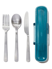 Комплект столовых приборов OXO Prep & Go Stainles Steel Utensils Case цена и информация | столовые приборы kinghoff 24шт. стекло kh-1512 | kaup24.ee