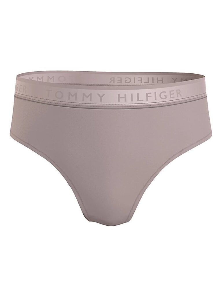 Tommy Hilfiger aluspüksid naistele kõrge vöökohaga stringid Misty Blush 545661484, hall hind ja info | Naiste aluspüksid | kaup24.ee