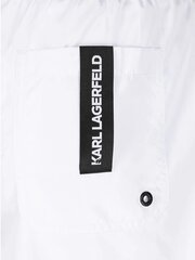 Ujumispüksid Karl Lagerfeld Karl Logo Board White 230M2202 100 545009999 hind ja info | Ujumispüksid, shortsid | kaup24.ee