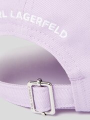 Pesapalli müts Karl Lagerfeld K/Ikonik 2.0 Cap Pastel Lilac 230W3401 356 545009955 hind ja info | Naiste mütsid ja peapaelad | kaup24.ee