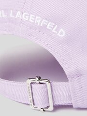 Pesapalli müts Karl Lagerfeld K/Ikonik 2.0 Cap Pastel Lilac 230W3401 356 545009955 цена и информация | Женские шапки | kaup24.ee