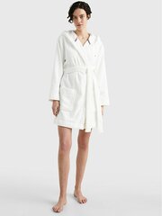 Халат Tommy Hilfiger, Lounge Hooded White цена и информация | Женские халаты | kaup24.ee