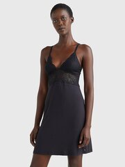 Ночная сорочка TOMMY HILFIGER Ultra Soft Lace Black UW0UW03971BDS цена и информация | Женские пижамы, ночнушки | kaup24.ee