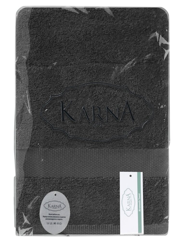 Rätik Karna Arel 100X150 Dark Brown 3569 цена и информация | Rätikud, saunalinad | kaup24.ee