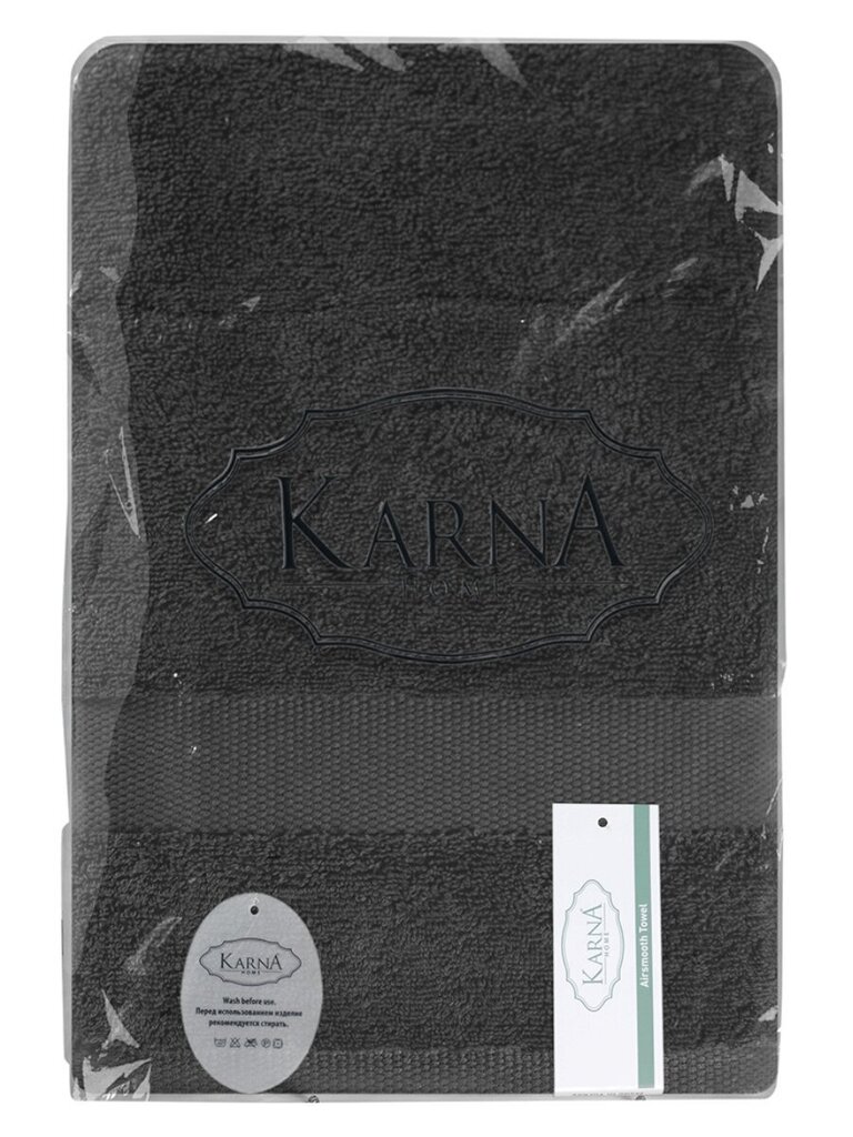 Rätik Karna Arel 70x140 Koyu Kahve 3568 hind ja info | Rätikud, saunalinad | kaup24.ee