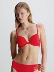 Calvin Klein rinnahoidja naistele Push Up Plunge 545667594, punane hind ja info | Rinnahoidjad | kaup24.ee