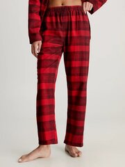 Пижама CALVIN KLEIN Sleep Pant Gradient Check/rouge Blk Groun 000QS7038EK94 545667624 цена и информация | Женские пижамы, ночнушки | kaup24.ee