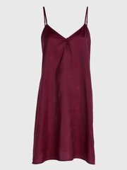 Ночная женская сорочка Tommy Hilfiger Satin Woven Nightdress UW0UW048430KV 545667905, красный цена и информация | Женские пижамы, ночнушки | kaup24.ee