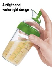 Соусница OXO Salad Dressing Shaker-Green 1176800 цена и информация | Столовые и кухонные приборы | kaup24.ee