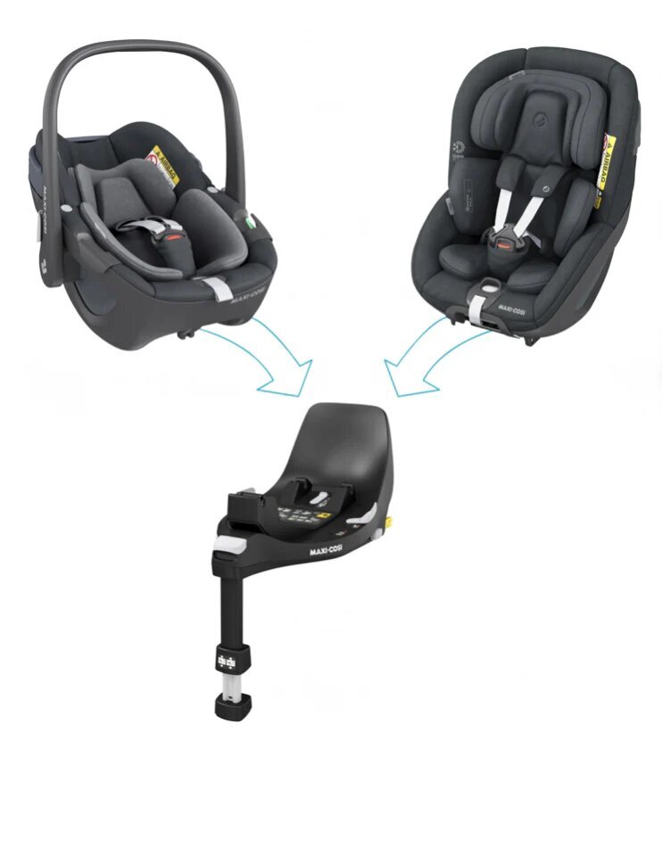 Maxi-Cosi turvatooli alus FamilyFix S, Black цена и информация | Autoistmete lisavarustus | kaup24.ee