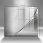 Klaasist Lõikelaud Metallist kujundid, 60x52 cm hind ja info | Lõikelauad | kaup24.ee
