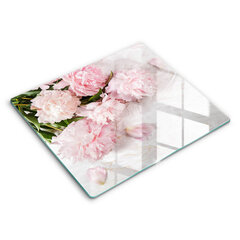 Klaasist Lõikelaud Õrnad roosiõied, 60x52 cm hind ja info | Lõikelauad | kaup24.ee