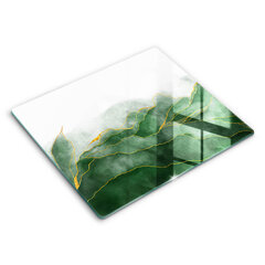 Klaasist Lõikelaud Abstraktne loodus, 60x52 cm hind ja info | Lõikelauad | kaup24.ee