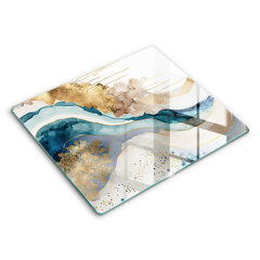 Klaasist Lõikelaud Värviline marmor, 60x52 cm hind ja info | Lõikelauad | kaup24.ee