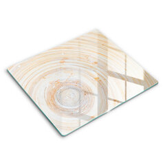 Klaasist Lõikelaud Puidu tekstuur, 60x52 cm hind ja info | Lõikelauad | kaup24.ee