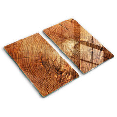 Klaasist Lõikelaud Puu puidusüü, 2x30x52 cm hind ja info | Lõikelauad | kaup24.ee