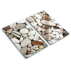 Klaasist Lõikelaud Väikeste kivide taust, 2x30x52 cm hind ja info | Lõikelauad | kaup24.ee