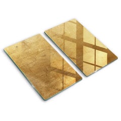 Klaasist Lõikelaud Kuldse tekstuuriga taust, 2x30x52 cm hind ja info | Lõikelauad | kaup24.ee
