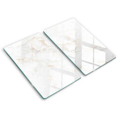 Klaasist Lõikelaud Elegantne marmorist kivi, 2x30x52 cm цена и информация | Разделочная доска | kaup24.ee