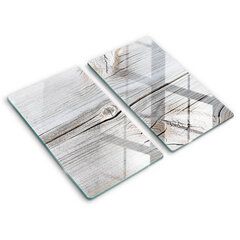 Klaasist Lõikelaud Hele puidu struktuur, 2x30x52 cm hind ja info | Lõikelauad | kaup24.ee