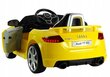 Elektriauto Audi TT RS, kollane hind ja info | Laste elektriautod | kaup24.ee