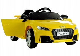 Elektriauto Audi TT RS, kollane hind ja info | Laste elektriautod | kaup24.ee