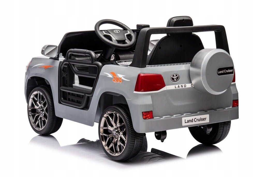 Elektriauto Toyota Land Cruiser 4X4 12V, hall hind ja info | Laste elektriautod | kaup24.ee
