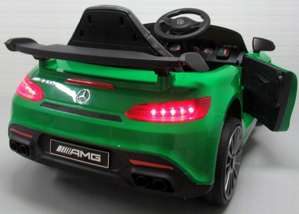Elektriauto Mercedes GTR-Sg, roheline цена и информация | Laste elektriautod | kaup24.ee