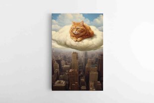 ИИ Кот на облаке цена и информация | Картины, живопись | kaup24.ee