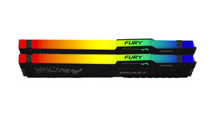 Kingston Fury Beast RGB (KF560C30BBEAK2-64) цена и информация | Оперативная память (RAM) | kaup24.ee