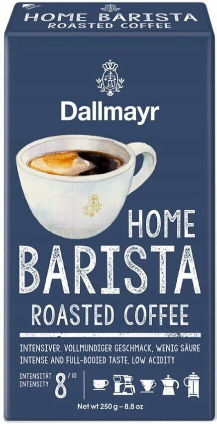 Jahvatatud kohv Dallmayr Home Barista, 500g цена и информация | Kohv, kakao | kaup24.ee