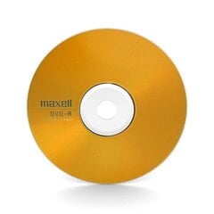 DVD-R plaadid Maxell, 4,7 GB, 16X, 120 min, 10 tk hind ja info | Vinüülplaadid, CD, DVD | kaup24.ee