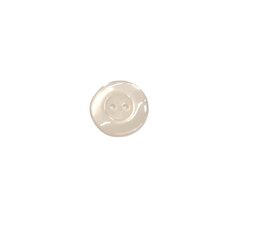 Пуговица пластиковая круглая, белая, перламутровая - 2 отверстия, 20 мм. цена и информация | Принадлежности для шитья | kaup24.ee