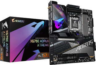 Gigabyte X670E Aorus Xtreme цена и информация | Материнские платы | kaup24.ee