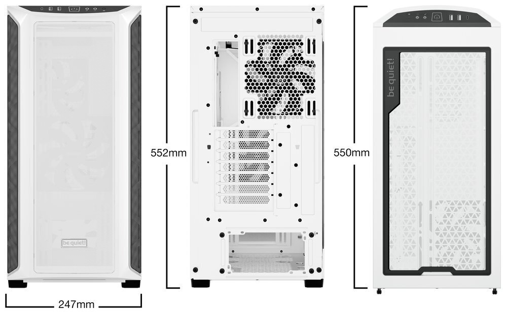 be quiet! SHADOW BASE 800 DX цена и информация | Arvutikorpused | kaup24.ee