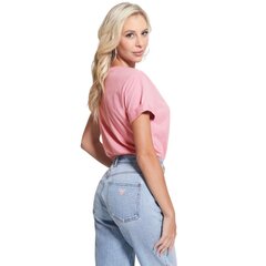 Женская футболка Guess, розовая цена и информация | Женские футболки | kaup24.ee